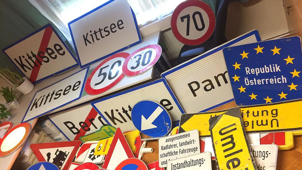 Der Burgenländer hatte es auf Ortsschilder und Verkehrstafeln abgesehen.