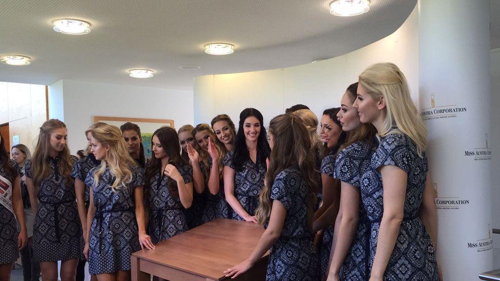 Miss Austria Akademie in Geinberg, I