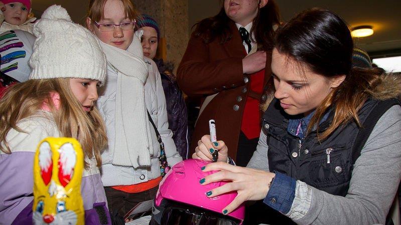 Fenninger-Autogrammstunde in der VS Adnet