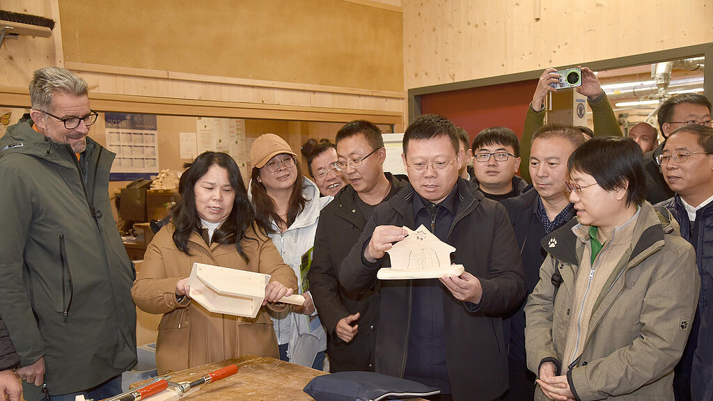 China-Delegation in LFS Tamsweg