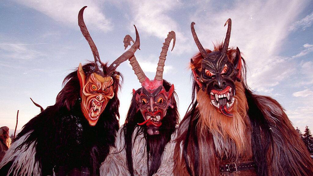 Krampusse und Perchten sind nicht dasselbe.
