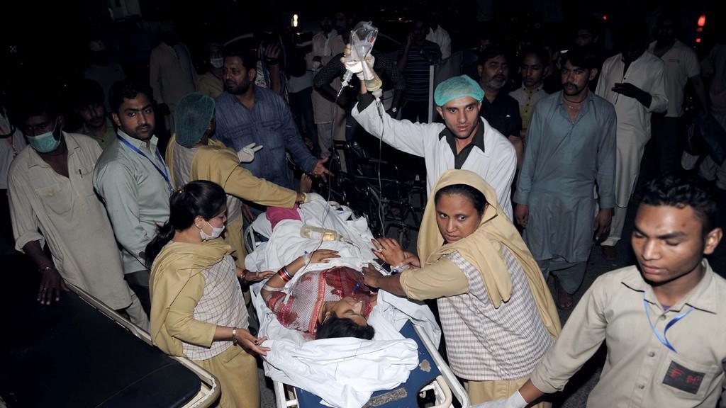 Entsetzen nach Anschlag in Pakistan