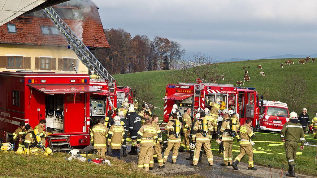 Großbrand in Seekirchen