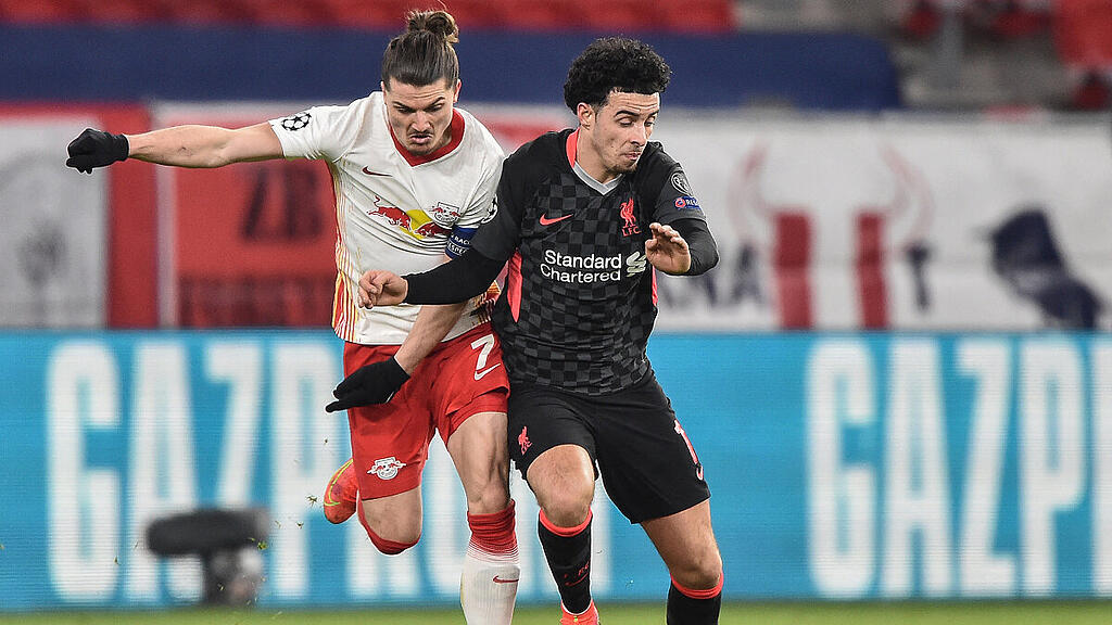 Sabitzer verschuldete bei Leipzigs 0:2 gegen Liverpool erstes Gegentor