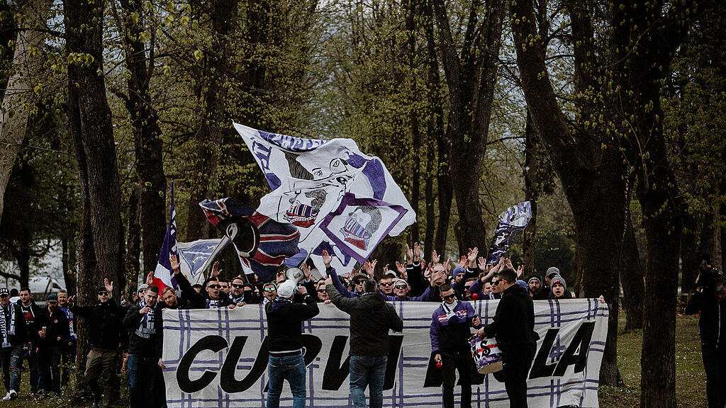 Fanmarsch Austria Salzburg