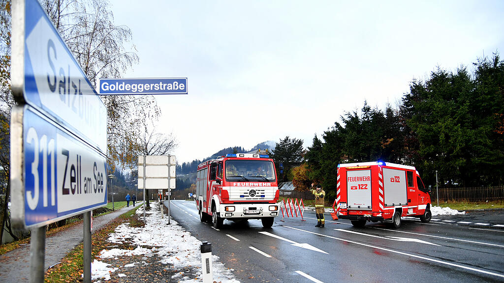 B311, Schwarzach, Sperre