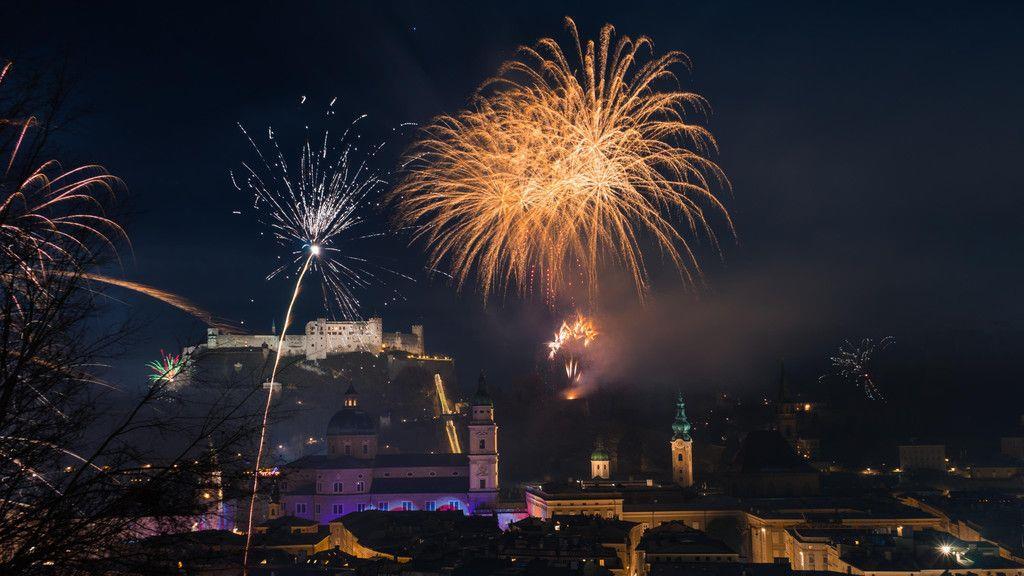 Feuerwerk in Salzburg 2017