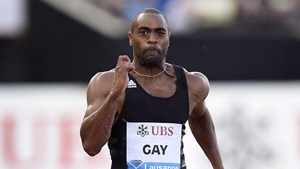 Tyson Gay ist nach seiner Sperre wieder schnell unterwegs