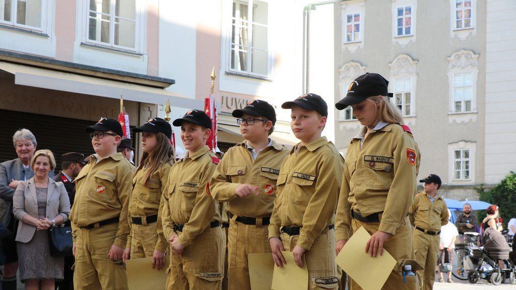 Florianifeier in der Stadt Salzburg