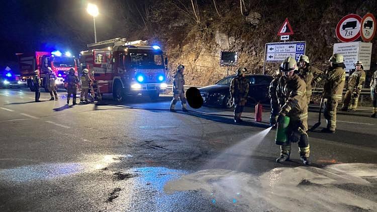 Crash auf Kreuzung bei Bischofshofen