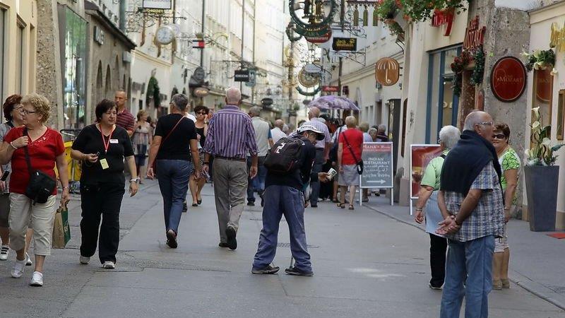 Bettler in Salzburg