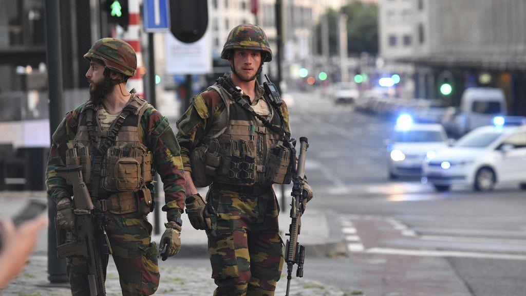 Explosion am Bahnhof in Brüssel