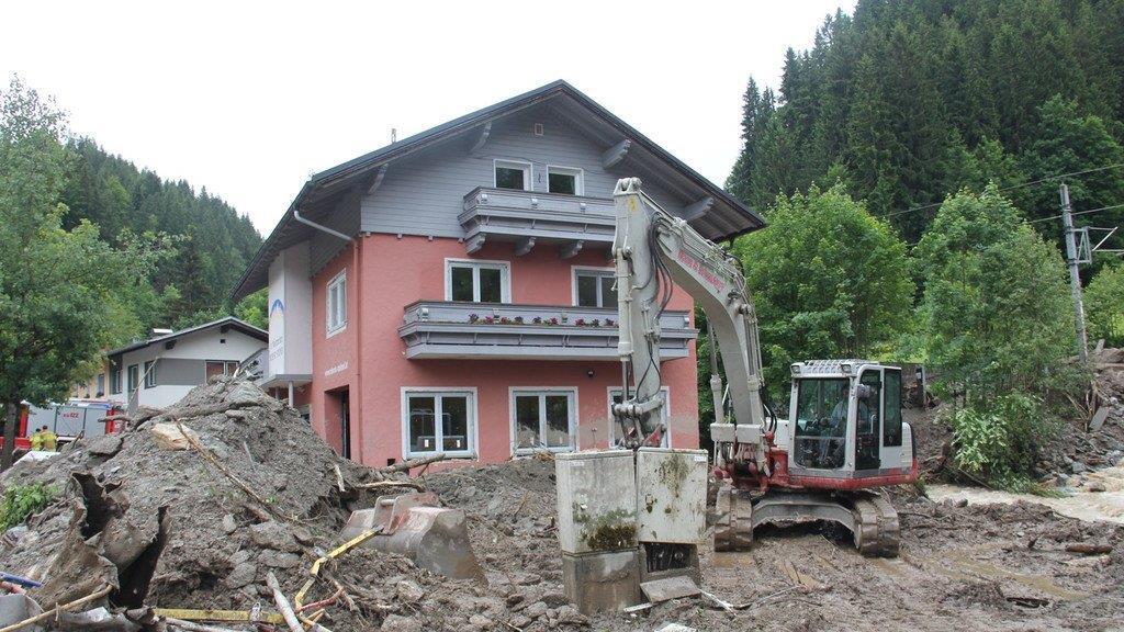 Verwüstung in Hüttau
