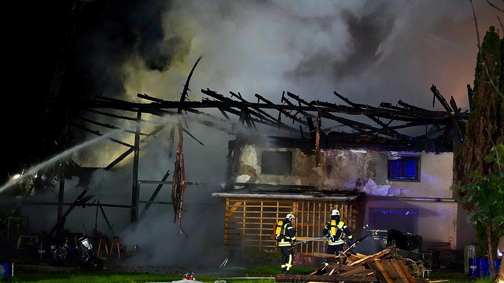 Brand in Göming