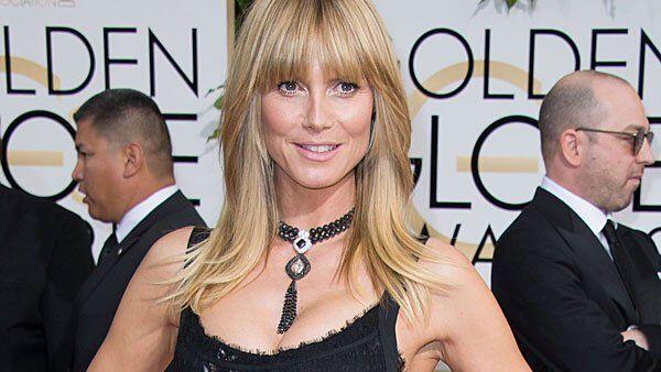 Topmodel Heidi Klum ist wieder zu haben.