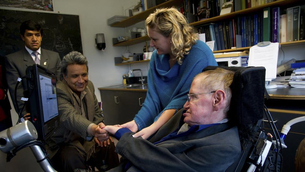 Stephen Hawking Leben in Bildern