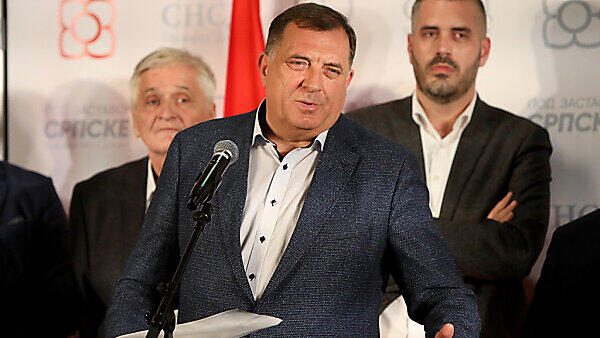 Milorad Dodik: "Mein Sieg ist klar wie eine Träne"