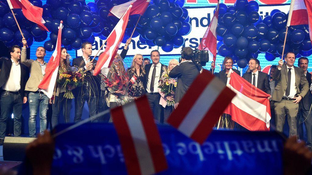 Wahlfeier FPÖ 2017