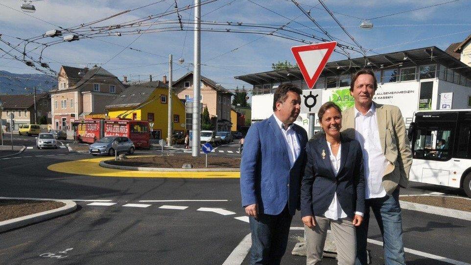 Lokalaugenschein am Hans-Schmid-Platz