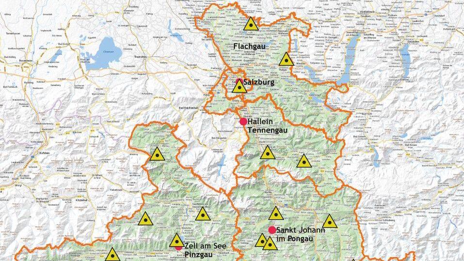 Übung für den radioaktiven Ernstfall in Salzburg
