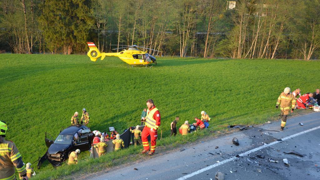 Schwerer Crash in Abtenau