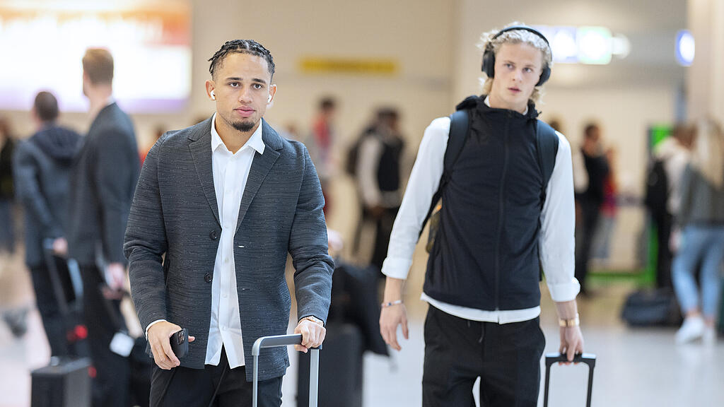 Salzburg gegen AC Milan: Abreise