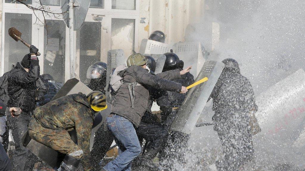 Gewalt-Eskalation in Kiev