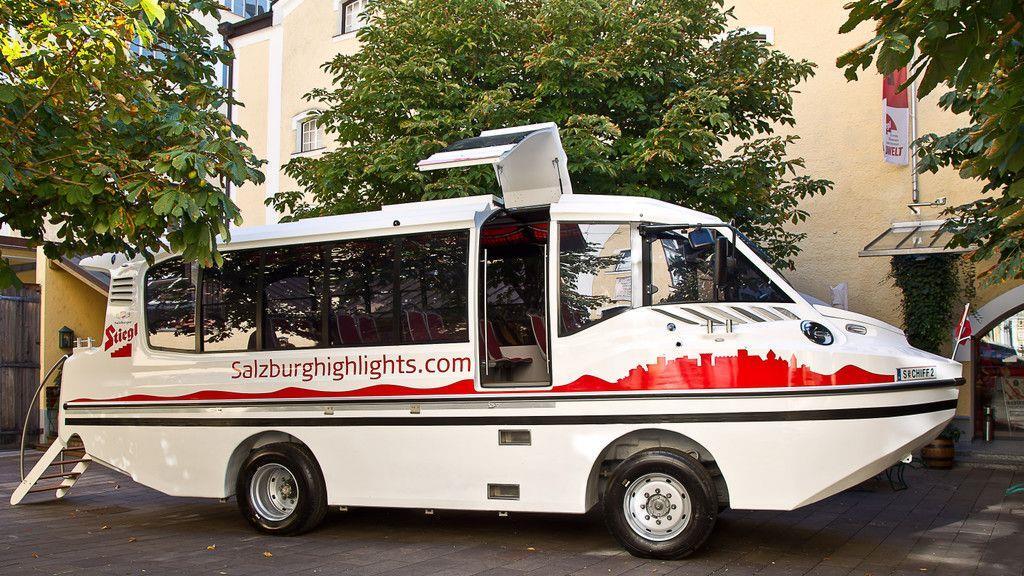 Vorstellung Amphibien-Bus Salzburg