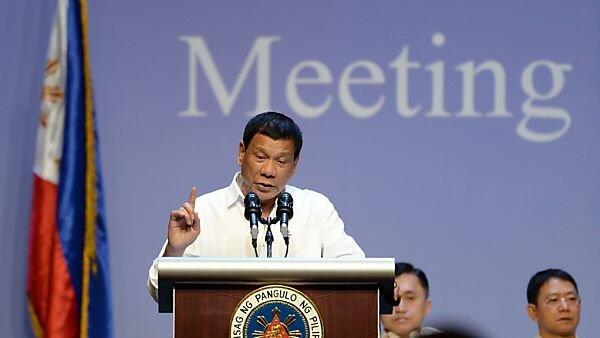 Duterte soll das schon einmal getan haben