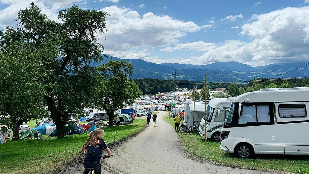 Spielberg Formel 1 Campingplatz