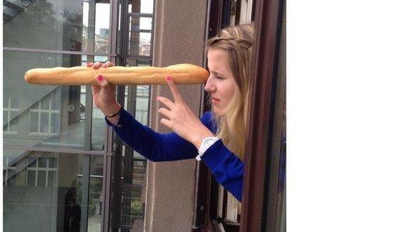 Der Foto-Trend: Baguetting