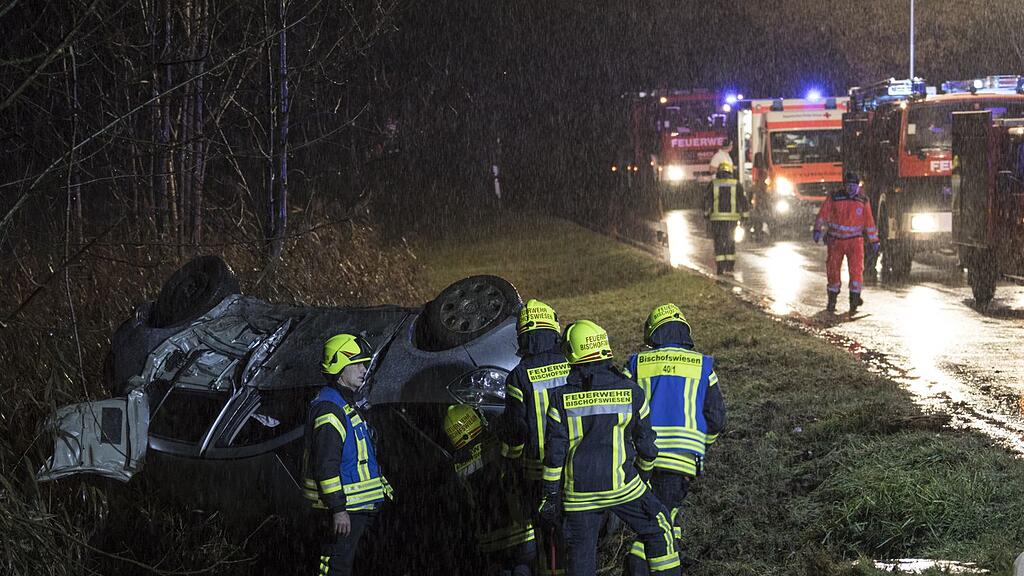 BEie Insassen hatten bei dem Unfall Glück im Unglück.