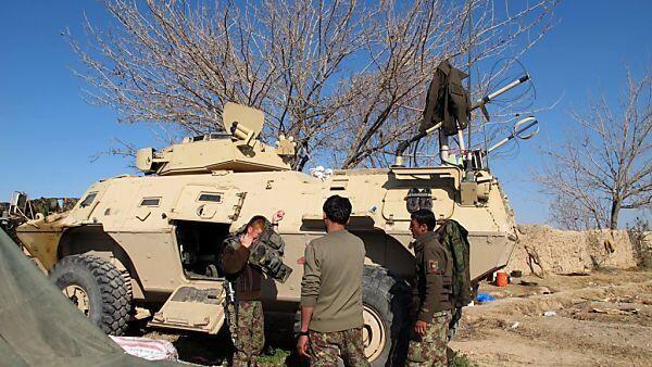 Afghanische Armee verstärkte den Einsatz