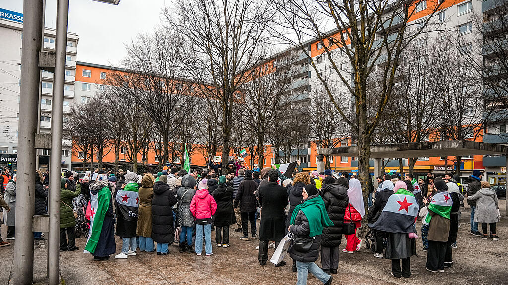 Demo Syrien Stadt Salzburg