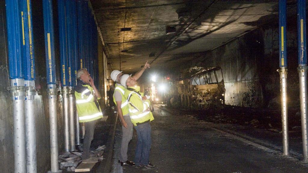 Fahrzeugbrand in Gleinalmtunnel