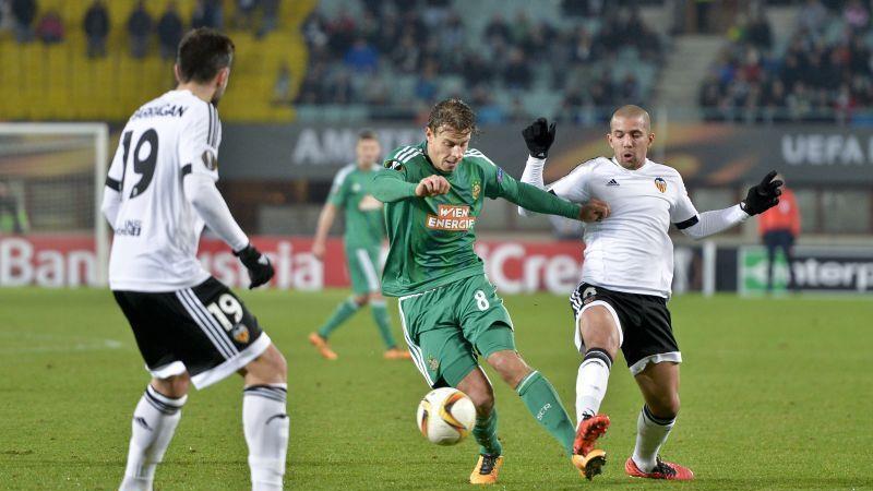 Rapid mit 0:10-Gesamtscore gegen Valencia ausgeschieden