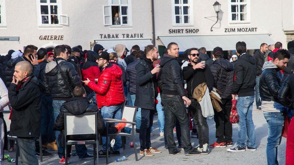 Nizza-Fans sorgen für Polizeieinsatz I