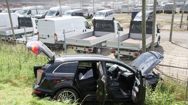 Bilder der Unfallstelle
