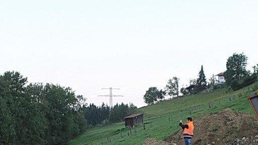 Spektakuläre Brückensprengung