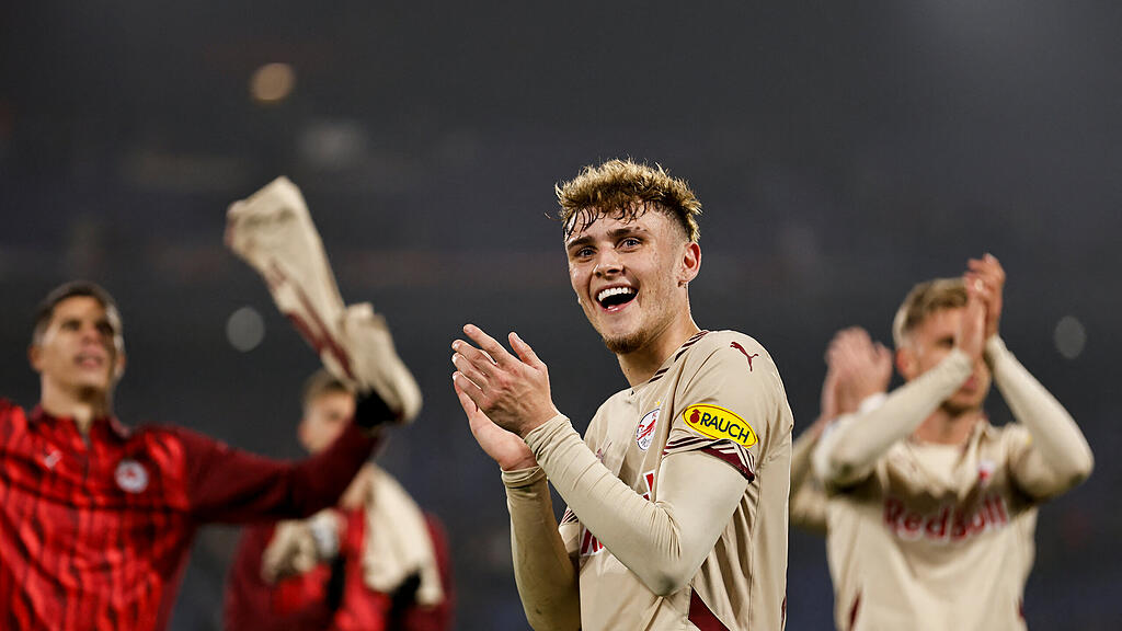 Bobby Clark vor Absprung aus Salzburg