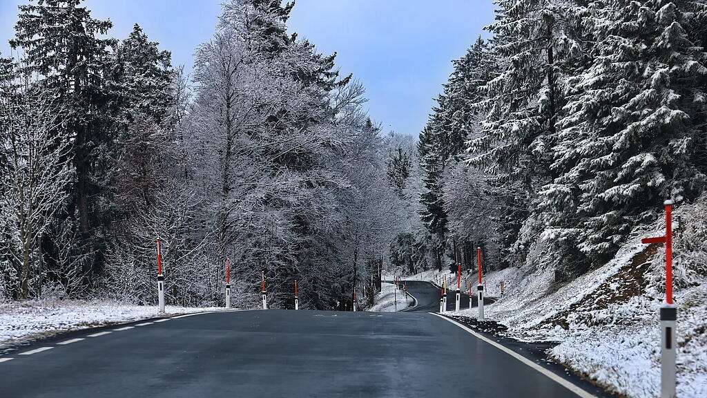 Schnee am Gaisberg