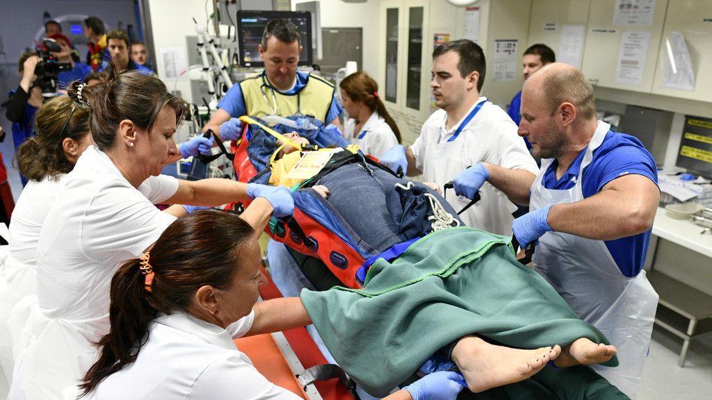 Großübung in Wien: Gasexplosion mit 200 Verletzten