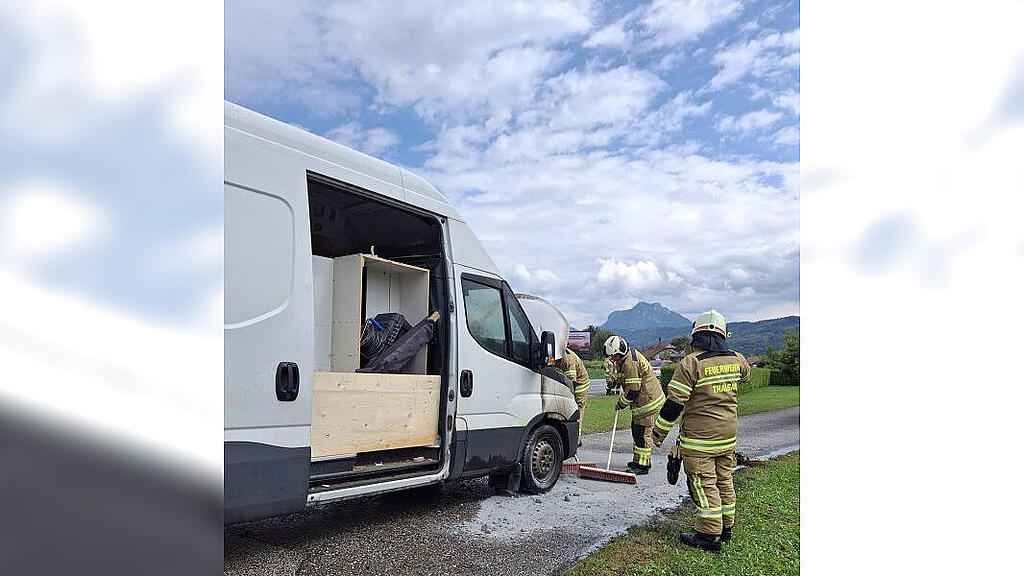 Fahrzeugbrand Thalgau