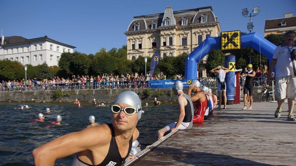 Bilder vom Triathlon Gmunden 2013