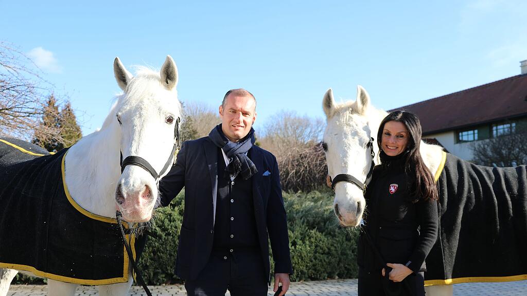 Gut Aiderbichl beherbergt Lipizzaner