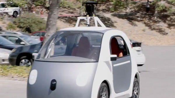 Googles selbstfahrendes Auto: Zweisitzer sollen mit Strom fahren.