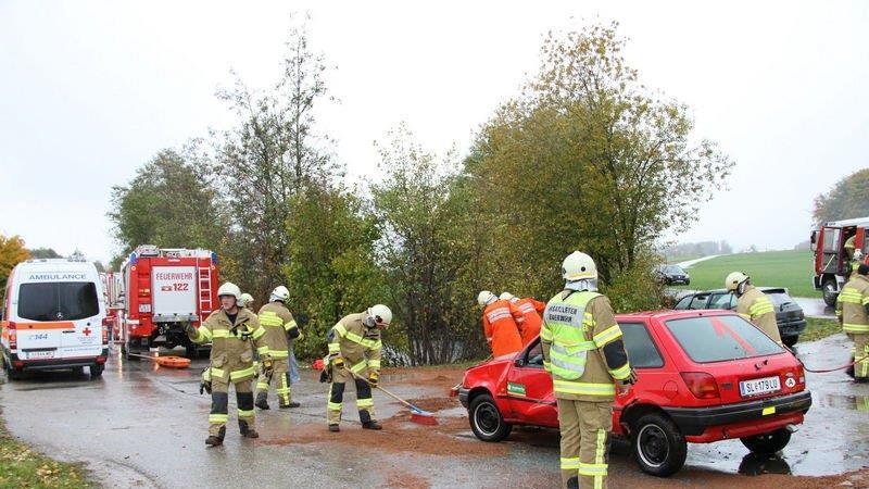 Einsatzübung in Lamprechtshausen I