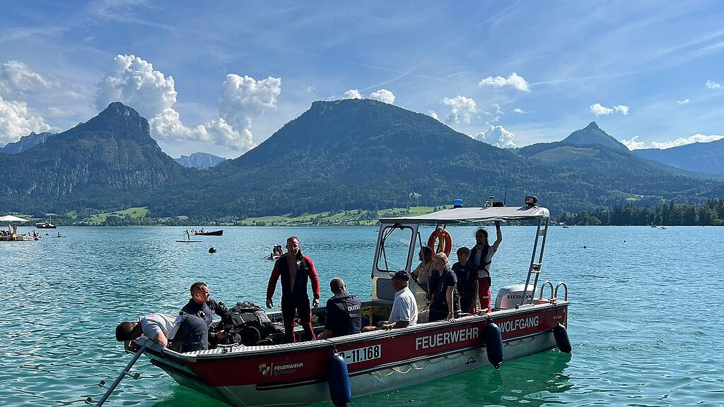 Vermisstensuche Wolfgangsee