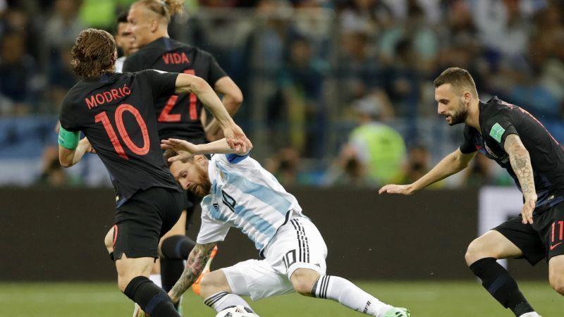 Fußball-WM: Kroatien - Argentinien