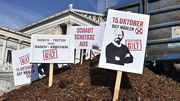 Pferdemist als Protest
